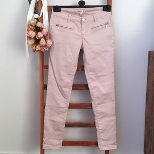Blush Pink Stretchy Jeans